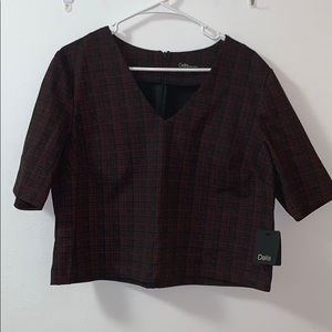 NWT Dalia cropped top size XL